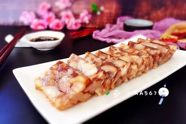 杀猪菜之猪蹄冻