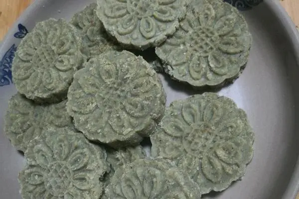 纯绿豆糕