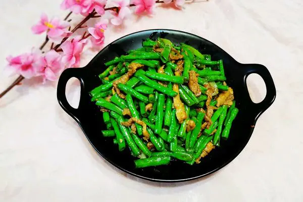 豇豆炒肉