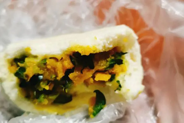 南瓜馅包子
