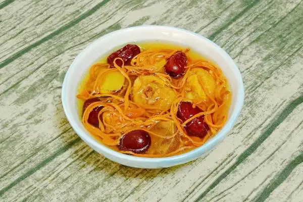 虫草花干贝鸡汤