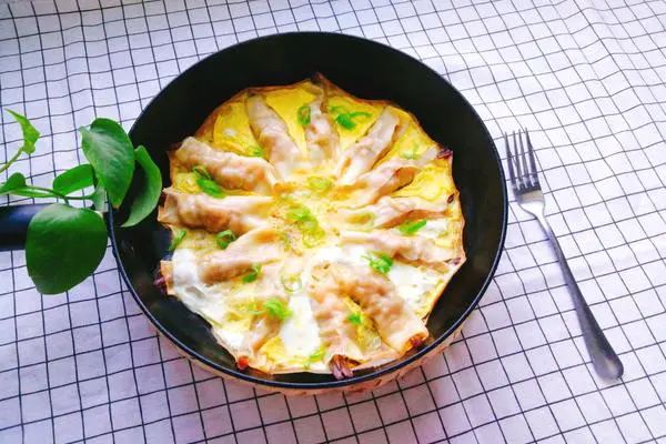 馄饨皮抱虾