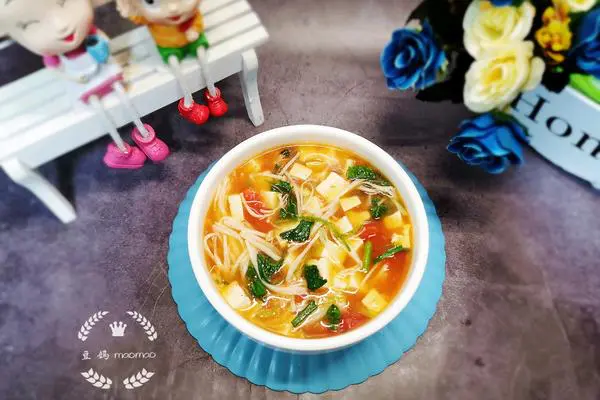 番茄豆腐汤