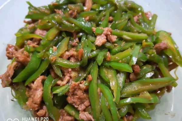 这个尖椒肉丝绝了