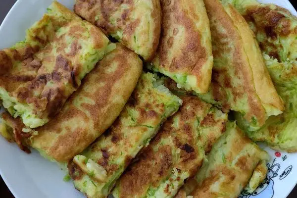 西葫芦鸡蛋饼