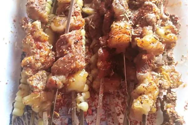 烤箱版烤羊肉串