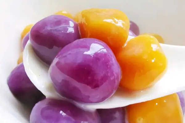 紫薯南瓜芋圆
