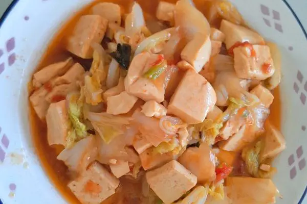 白菜豆腐