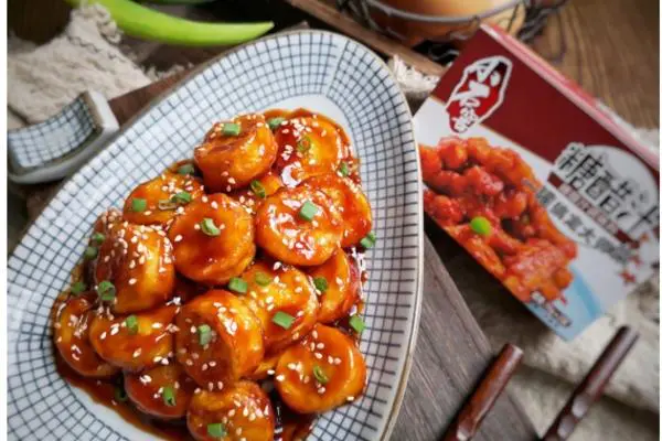 糖醋脆皮豆腐