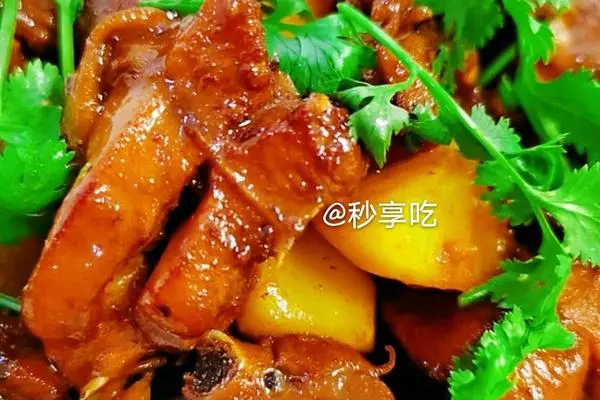 鸡肉焖土豆