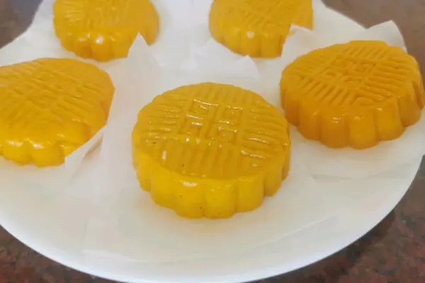 蒸南瓜饼