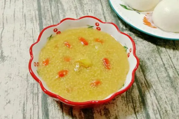 红糖板栗小米粥