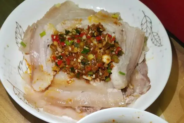 蒜泥五花肉