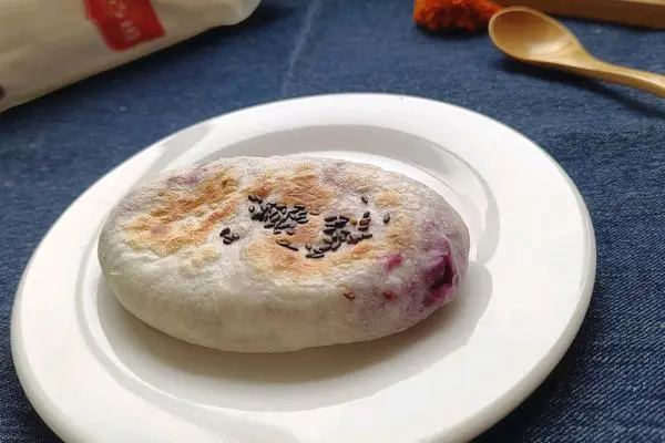 紫薯奶酪饼