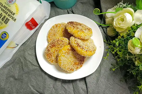 红薯饼－神奇的面粉