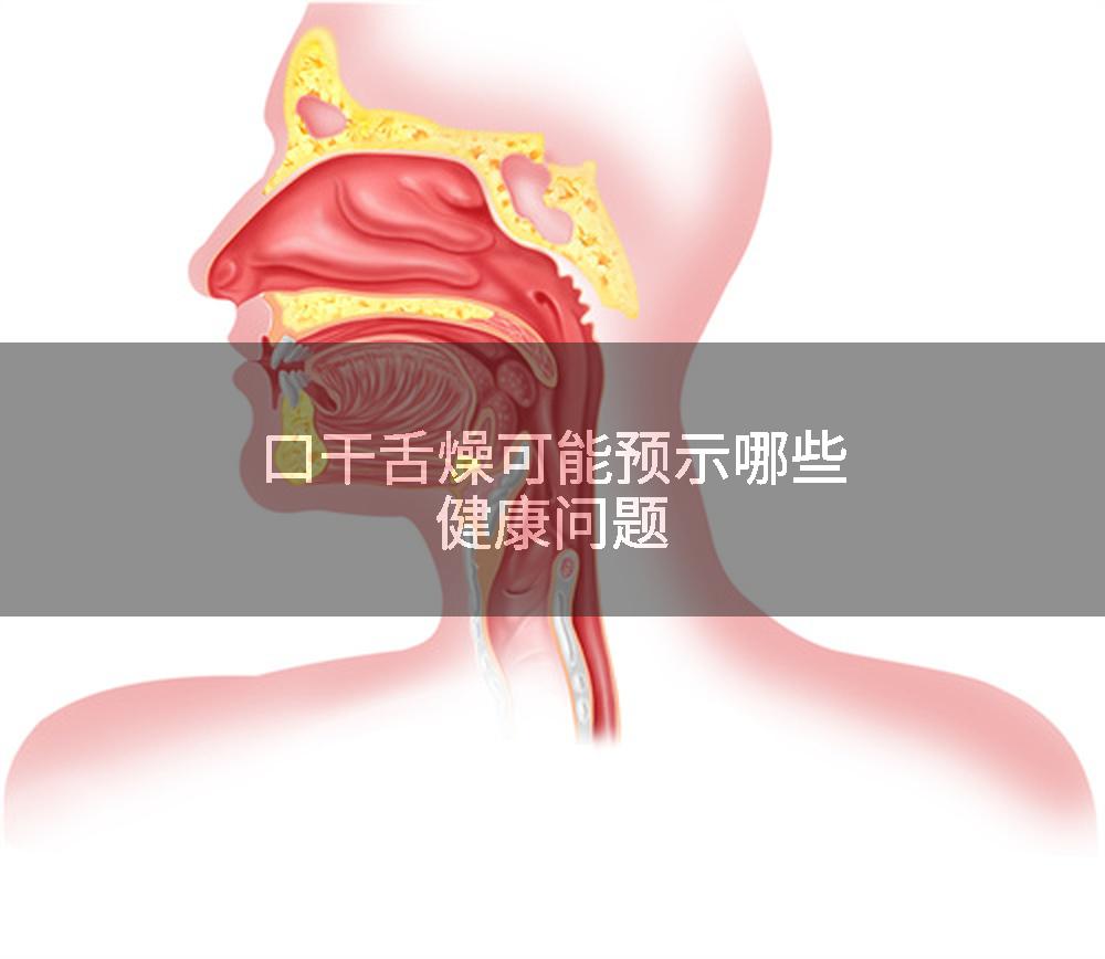 口干舌燥可能预示哪些健康问题