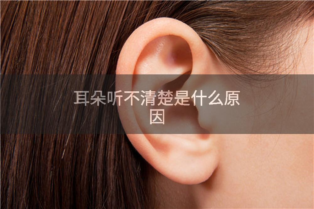 耳朵听不清楚是什么原因