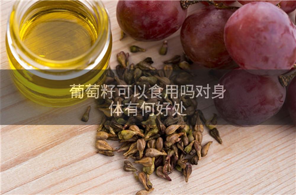 葡萄籽可以食用吗对身体有何好处