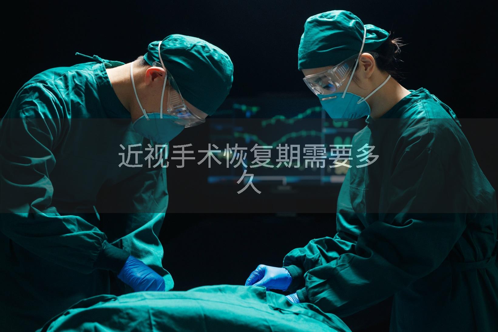 近视手术恢复期需要多久