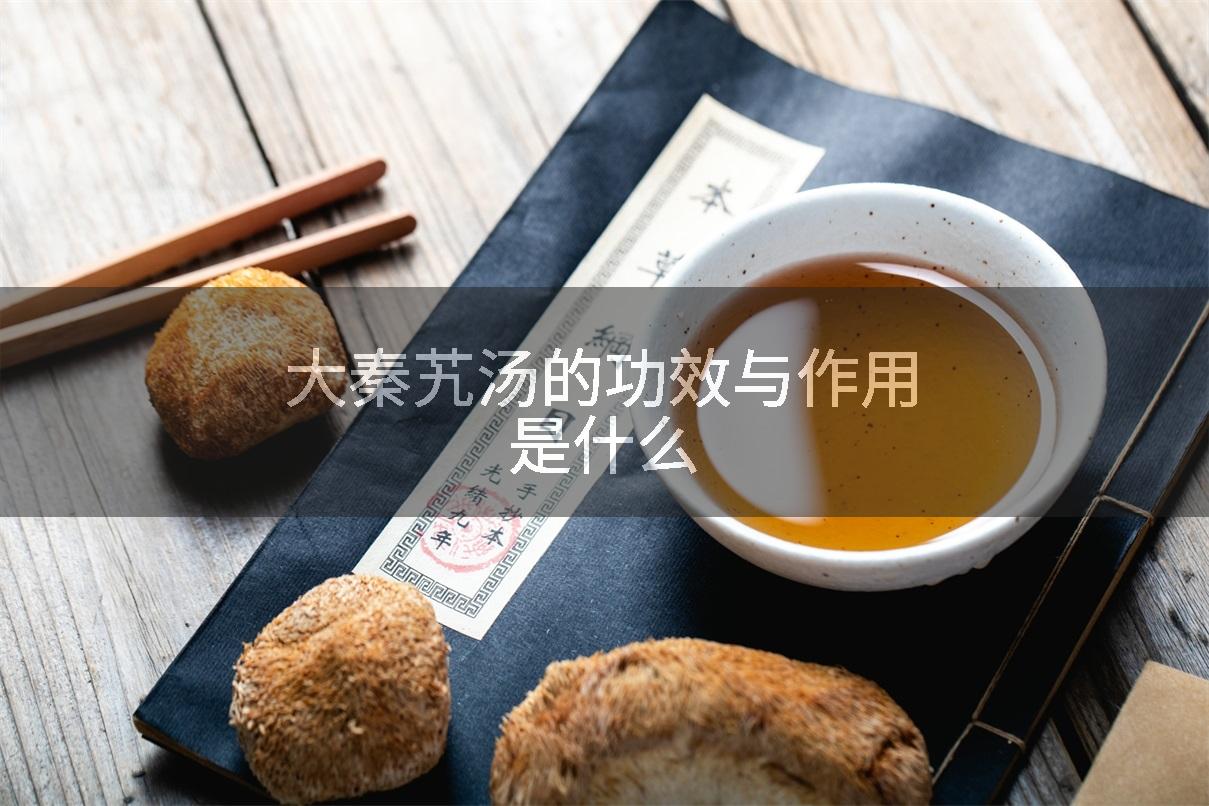 大秦艽汤的功效与作用是什么