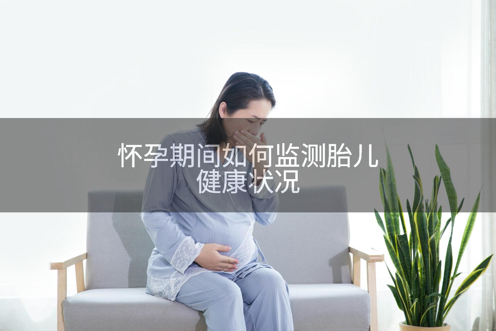 怀孕期间如何监测胎儿健康状况