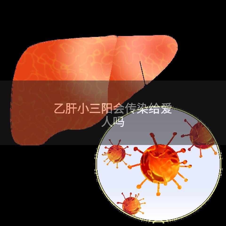 乙肝小三阳会传染给爱人吗