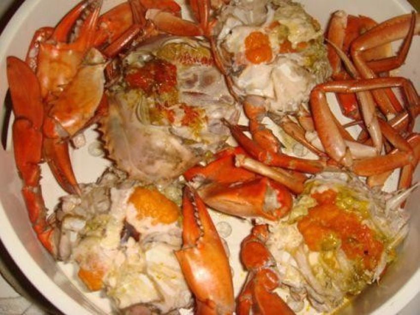 酒香膏蟹