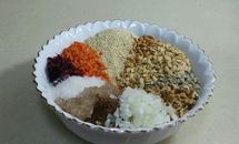 椒盐五仁馅料的做法