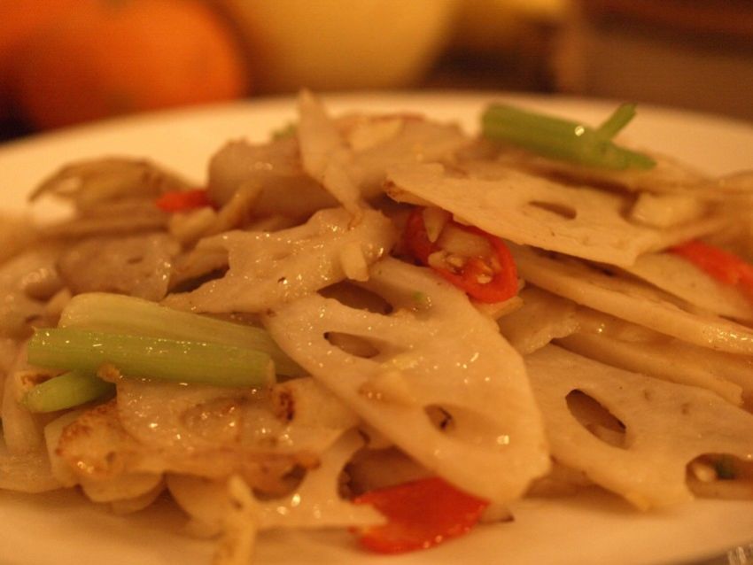 小炒藕片