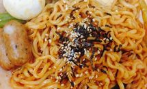 韩式拌泡面的做法