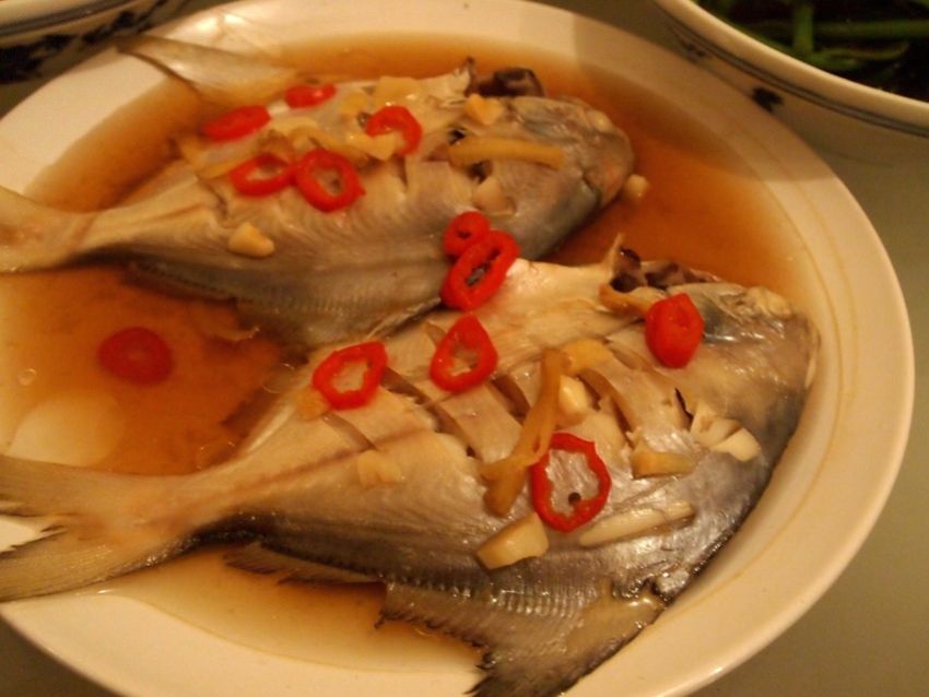 清蒸鲳鱼