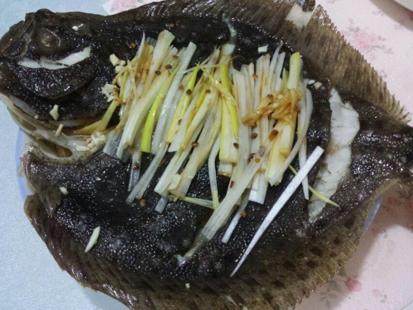 清蒸多宝鱼