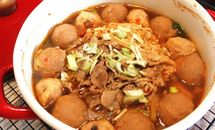 一锅烩--肥牛丸子金针菇的做法