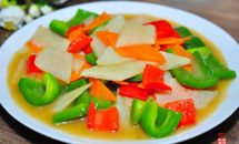 双椒山药的做法