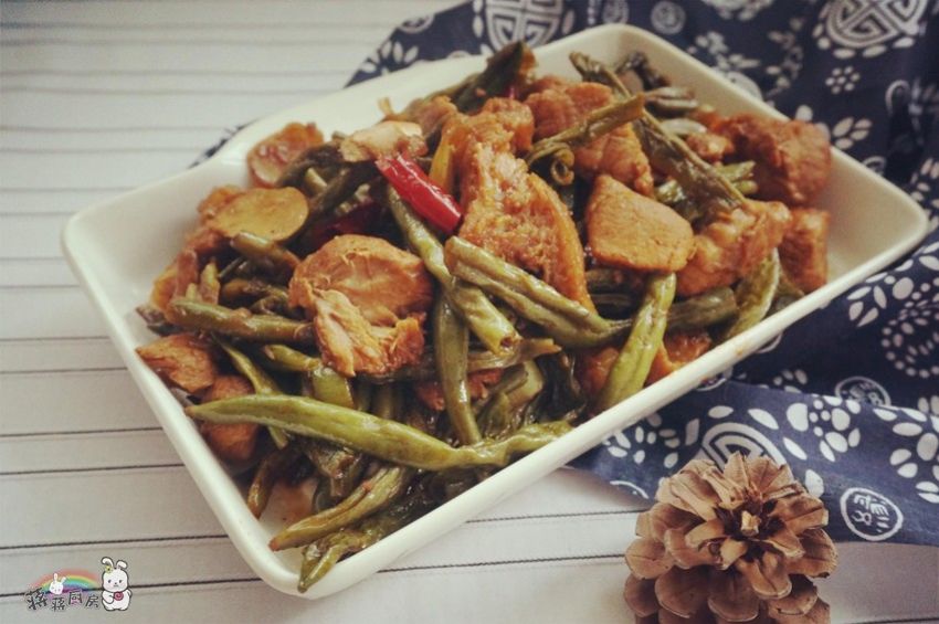 干豆角烧肉
