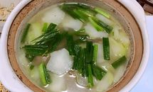 咸猪骨菜头汤（砂锅版）的做法