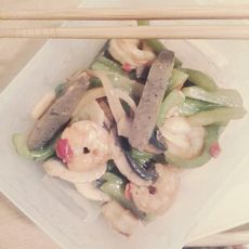 虾仁杂蔬烧魔芋