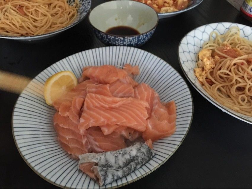 三文鱼刺身