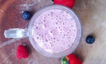 【vitamix食谱书】三莓冰沙（红莓蓝莓草莓）的做法