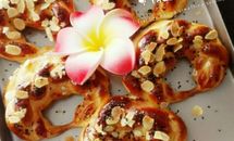 奶香杏仁辫子面包（五股辫）的做法