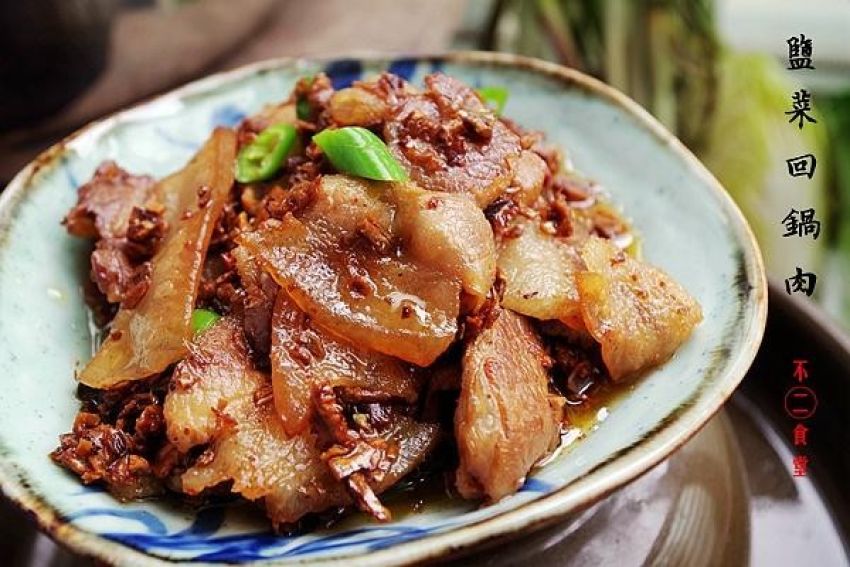 盐菜回锅肉 #「我和父亲的小时光」100道老爹菜记录 #