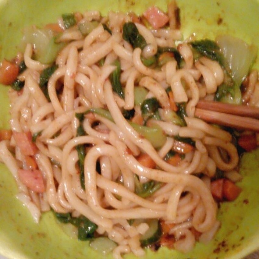 简单版炒乌冬面