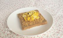 美乃滋肉松炒蛋三明治的做法