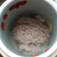天麻枸杞炖猪脑