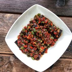 香煎肉酱茄子