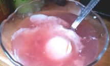 玫瑰酒酿蛋的做法