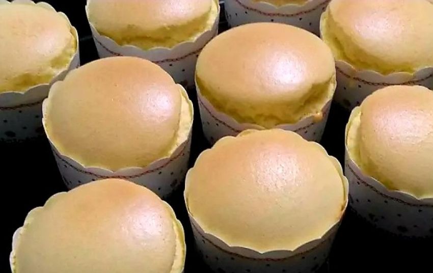 淡奶油版纸杯戚风