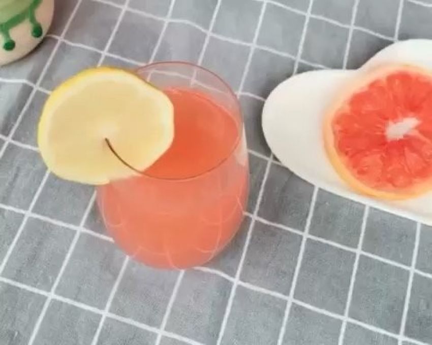 粉红西柚汽水