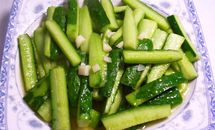 蒜泥黄瓜的做法