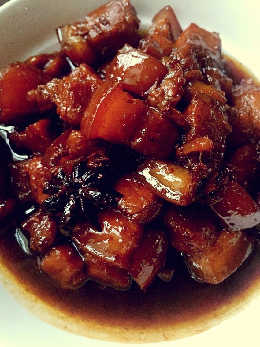 不炒糖色的少油/无油红烧肉